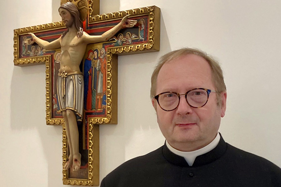 Der zukünftige Bischof des Ordinariats ULF von Walsingham Fr. David Waller <br>Bild: Bischofskonferenz von England und Wales Porträtphoto des zukünftigen Bischofs