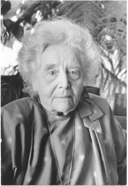 Gertrud von le Fort 1966. <br>Bild: Gertrud-von-le-Archiv Ofterschwang Porträtphoto der Autorin von 1966